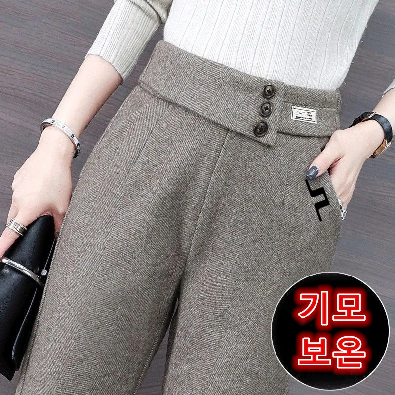 Women Pants Horse Golf Pants Golf Wear Women's Plush for Warmth Pencil Pants Women's Golf Wear J.LINDEBERG Golf Clothing
Women Pants Horse Golf Pants Golf Wear Women's Plush for Warmth Pencil Pants Women's Golf Wear J.LINDEBERG Golf Clothing