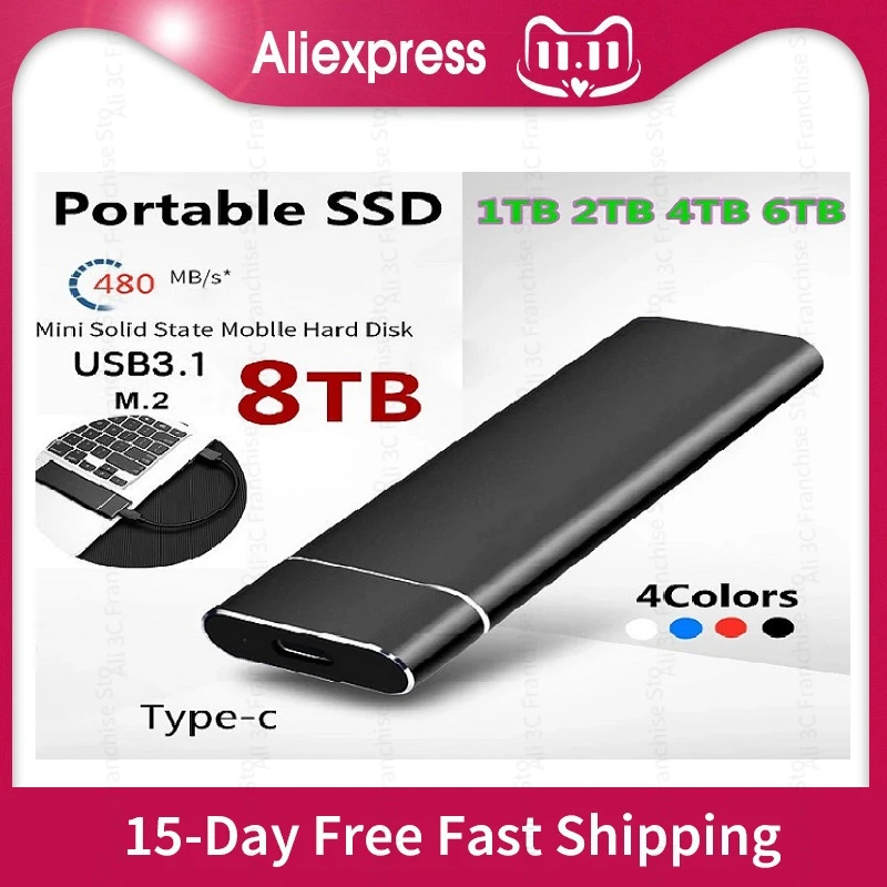 SSD M.2 External Hard Drive Portable Hard Drive HD Externo HD 1TB 2TB 4TB USB3.0 storage ssd externe hdd 8tb 4tb ssd external
SSD M.2 External Hard Drive Portable Hard Drive HD Externo HD 1TB 2TB 4TB USB3.0 storage ssd externe hdd 8tb 4tb ssd external