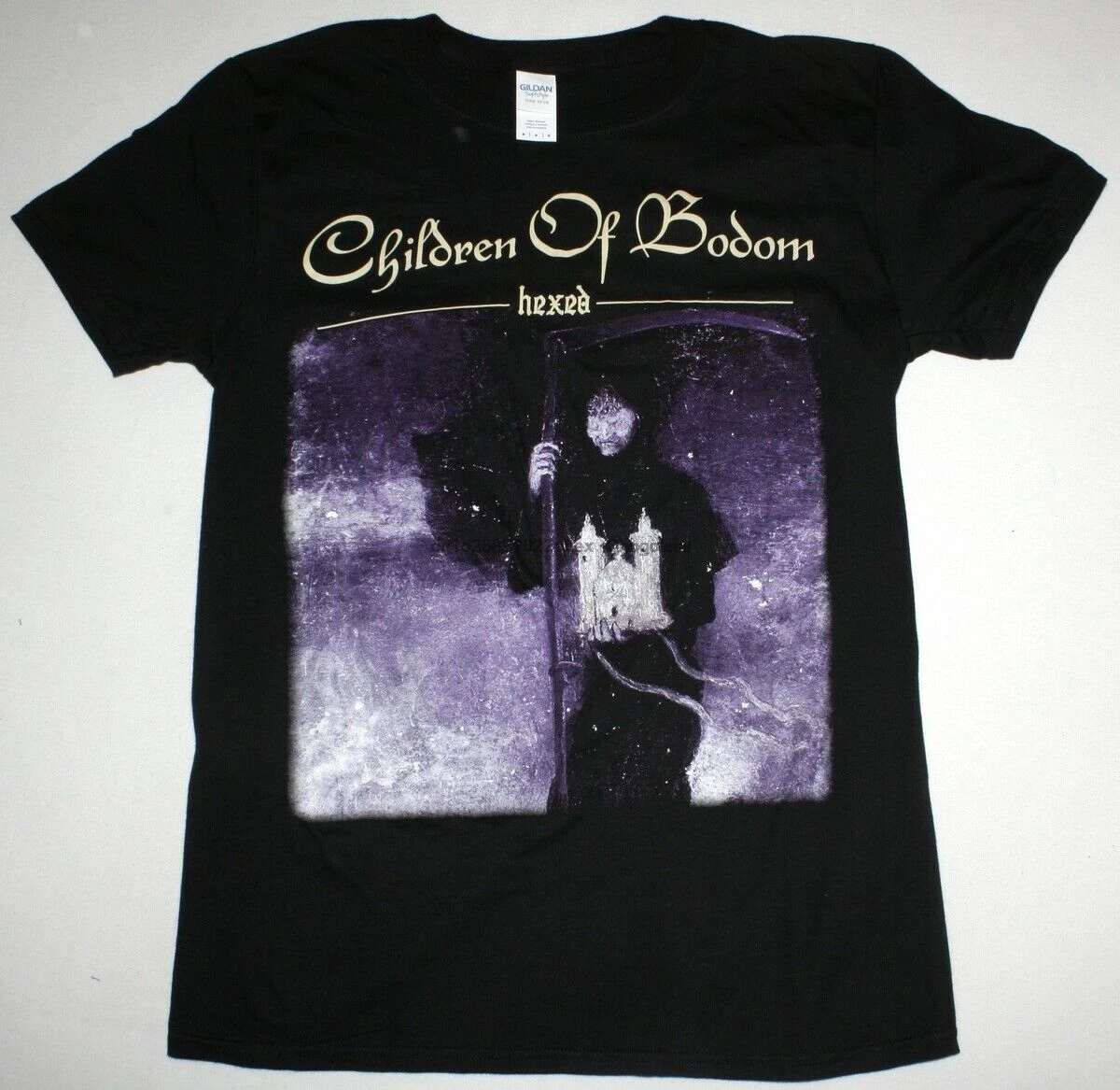 

CHILDREN OF BODOM HEXED IN FLAMES KALMAH ARCH ENEMY NEW BLACK T-SHIRT