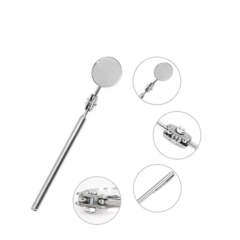 360 Degree Telescopic Inspection Mirror Car Angle View Tool Repair Extends up to 22" 55cm Universal
360 Degree Telescopic Inspection Mirror Car Angle View Tool Repair Extends up to 22" 55cm Universal