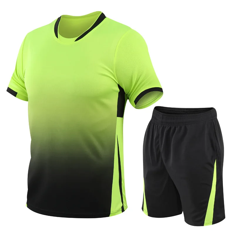 Men T-shirt shorts 2 piece set sports quick-drying clothes fitness short-sleeved running casual sportswear summer tracksuit men
Men T-shirt shorts 2 piece set sports quick-drying clothes fitness short-sleeved running casual sportswear summer tracksuit men