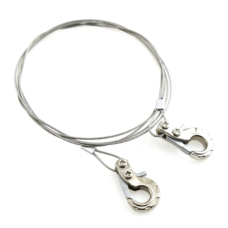 RC Car Metal Tow Rope With Trailer Hook For TRX4 Axial SCX10 90046 TAMIYA CC01 D90 D110 1/10 RC Climbing Car
RC Car Metal Tow Rope With Trailer Hook For TRX4 Axial SCX10 90046 TAMIYA CC01 D90 D110 1/10 RC Climbing Car