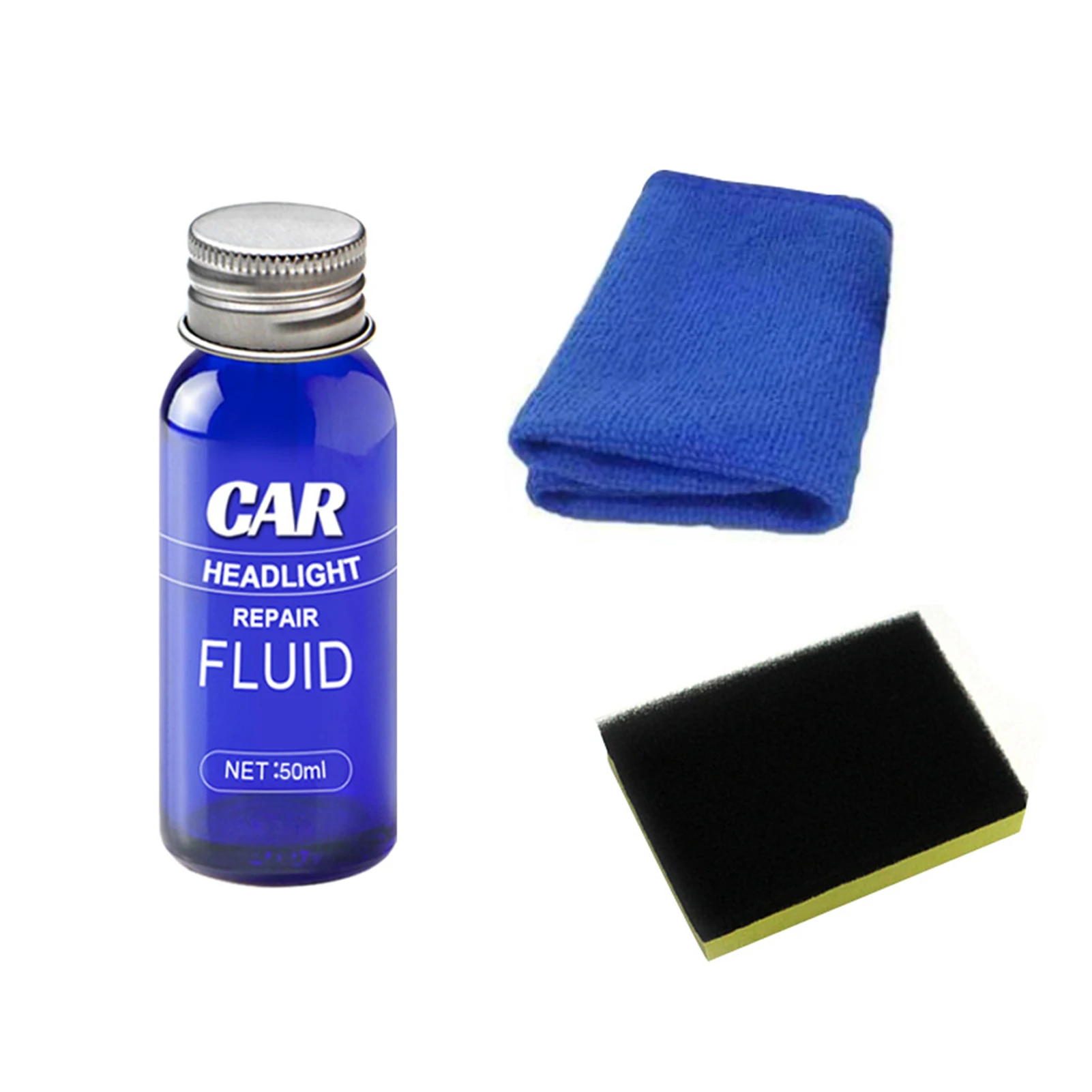 50ml Car Headlight Repair Fluid Scratch Remover Headlight Bulbs Refurbishment Polishing Maintenance Fluid Set Auto Accessories
50ml Car Headlight Repair Fluid Scratch Remover Headlight Bulbs Refurbishment Polishing Maintenance Fluid Set Auto Accessories