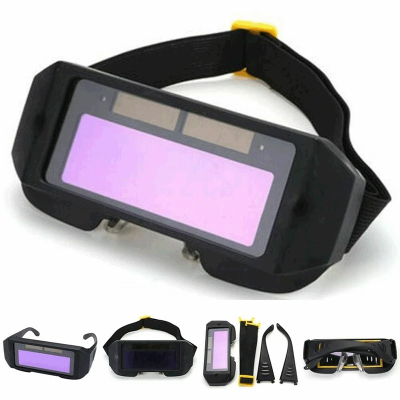 

RISE-Auto Darkening Welding Helmet Durable Automatic Light Change Anti-Glare Eyes Shied Goggle Glasses Masks Autos Shades