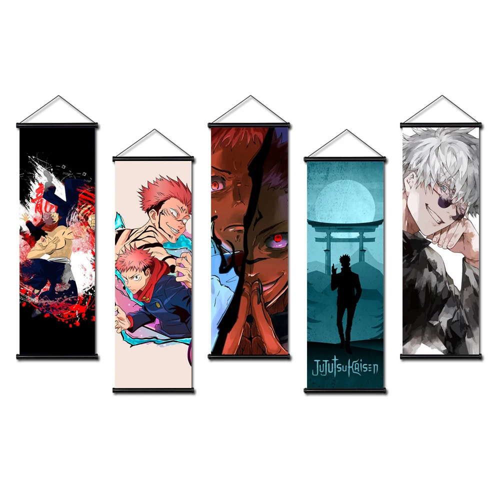 Jujutsu Kaisen Poster Canvas Wall Art Painting Itadori Yuji Mural Print Anime Pictures Living Room Decorative Hanging Scrolls
Jujutsu Kaisen Poster Canvas Wall Art Painting Itadori Yuji Mural Print Anime Pictures Living Room Decorative Hanging Scrolls