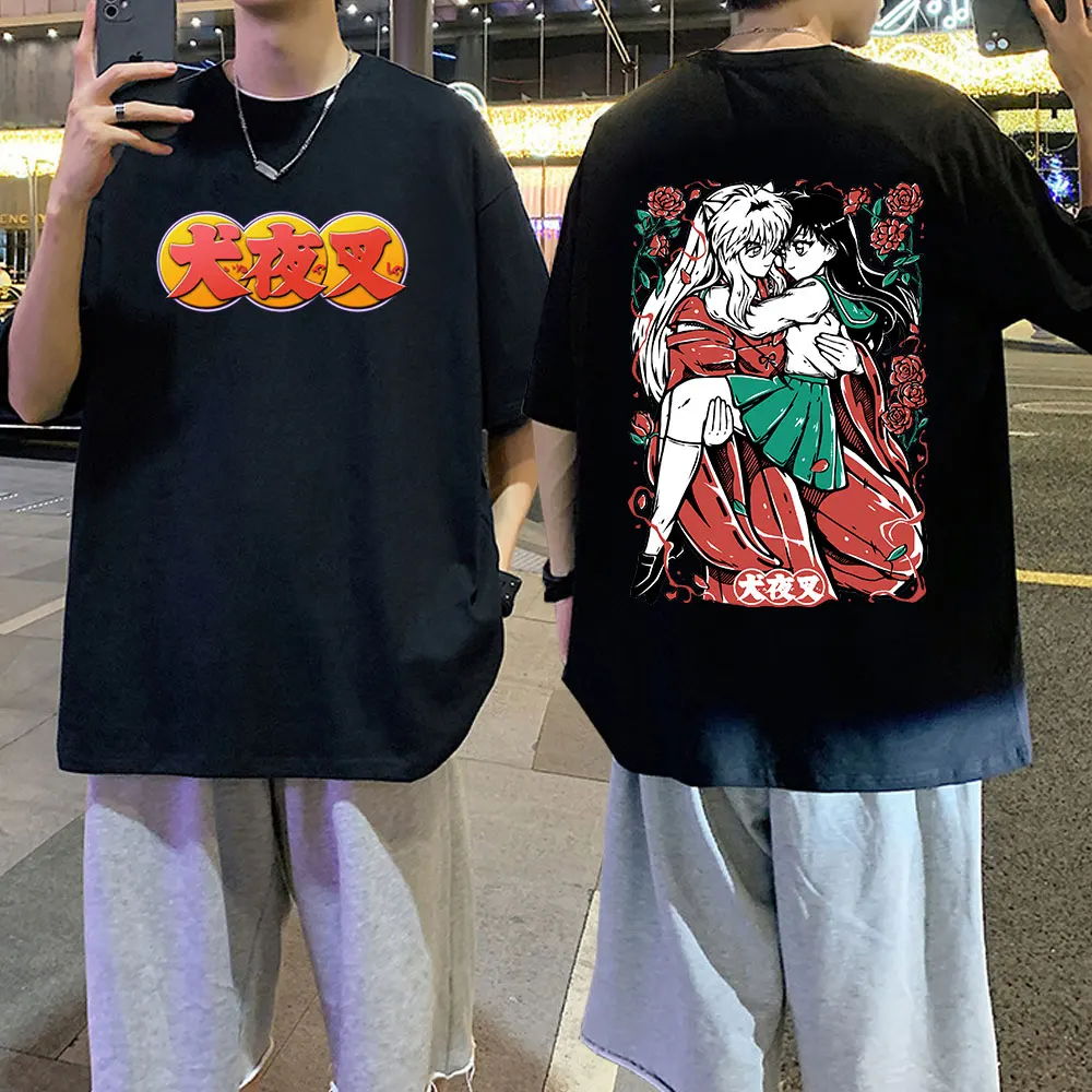 Футболка аниме Inuyasha Sesshoumaru Higurashi Kagome с графическим принтом Мужские и женские футболки большого размера с коротким рукавом хлопковая одежда
Футболка аниме Inuyasha Sesshoumaru Higurashi Kagome с графическим принтом Мужские и женские футболки большого размера с коротким рукавом хлопковая одежда
