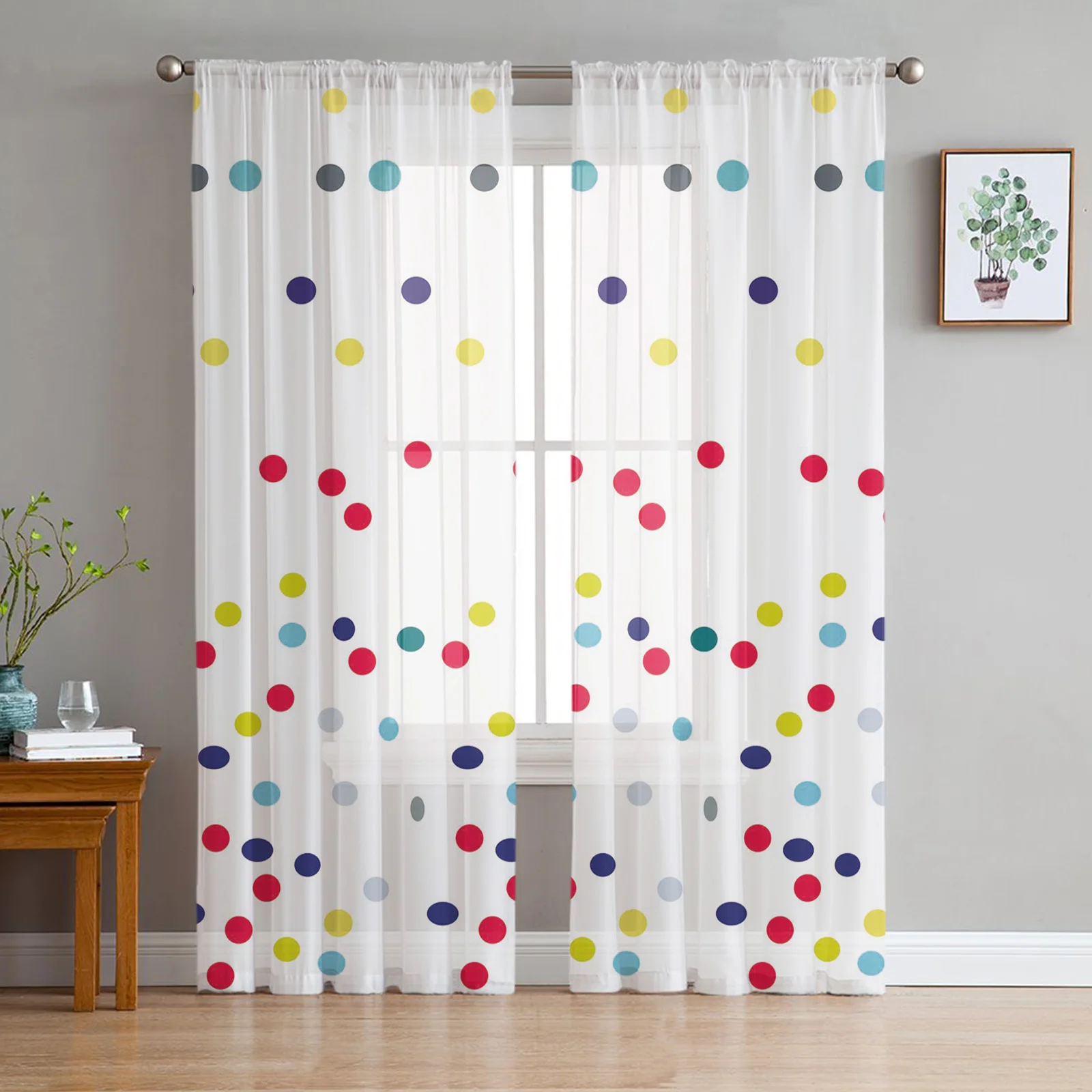 Dot Color Simple Tulle Curtains For Living Room Voile Sheer Window Curtain For Bedroom Chiffon Curtains For Kitchen
Dot Color Simple Tulle Curtains For Living Room Voile Sheer Window Curtain For Bedroom Chiffon Curtains For Kitchen