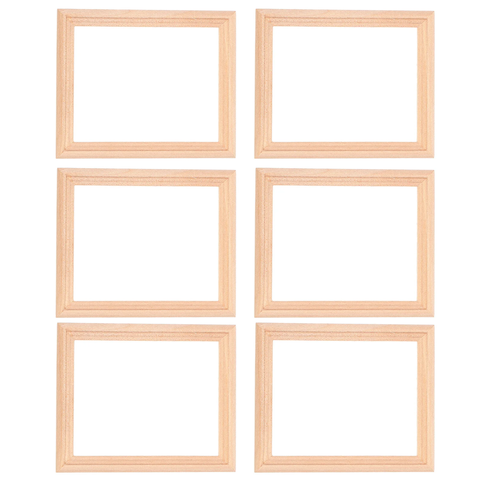 6pcs 1: 12 Wood Photo Frame Wooden Furniture Miniature Photo Frame Diy Furniture for Photo Props House Decor 
6pcs 1: 12 Wood Photo Frame Wooden Furniture Miniature Photo Frame Diy Furniture for Photo Props House Decor