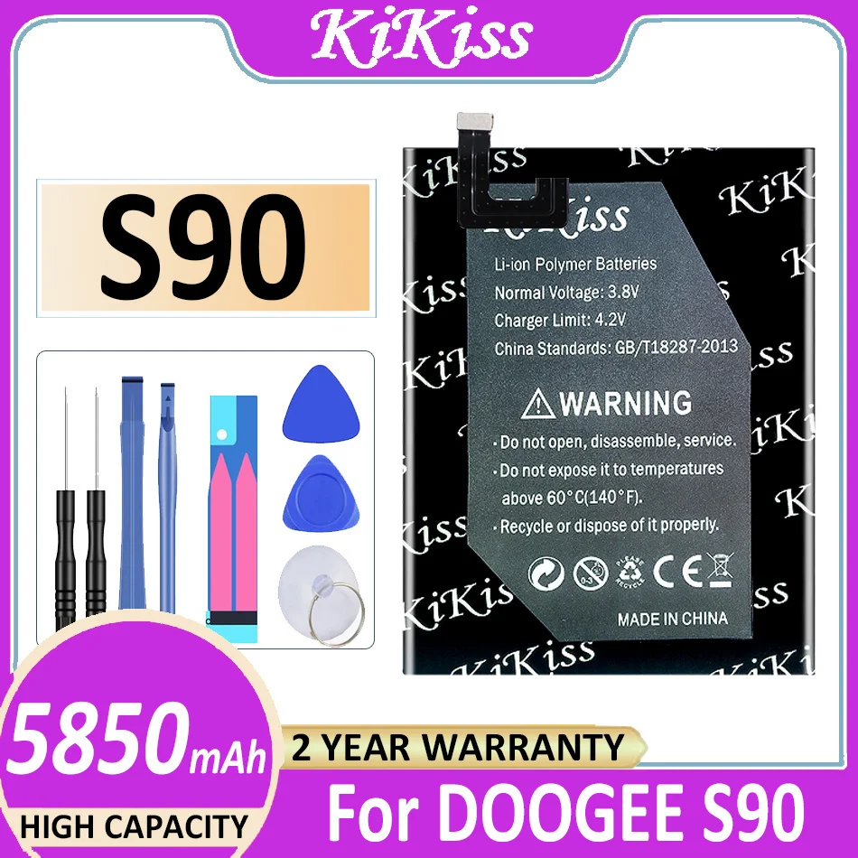 

Original KiKiss Powerful Battery S 90 5850mAh for DOOGEE S90 Bateria