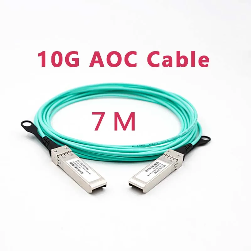 Активный оптический кабель 7 м OM3 SFP 10GBASE (AOC), для переключателей Cisco,Huawei,MikroTik,HP,Intel,Dell и т. д.
Активный оптический кабель 7 м OM3 SFP 10GBASE (AOC), для переключателей Cisco,Huawei,MikroTik,HP,Intel,Dell и т. д.