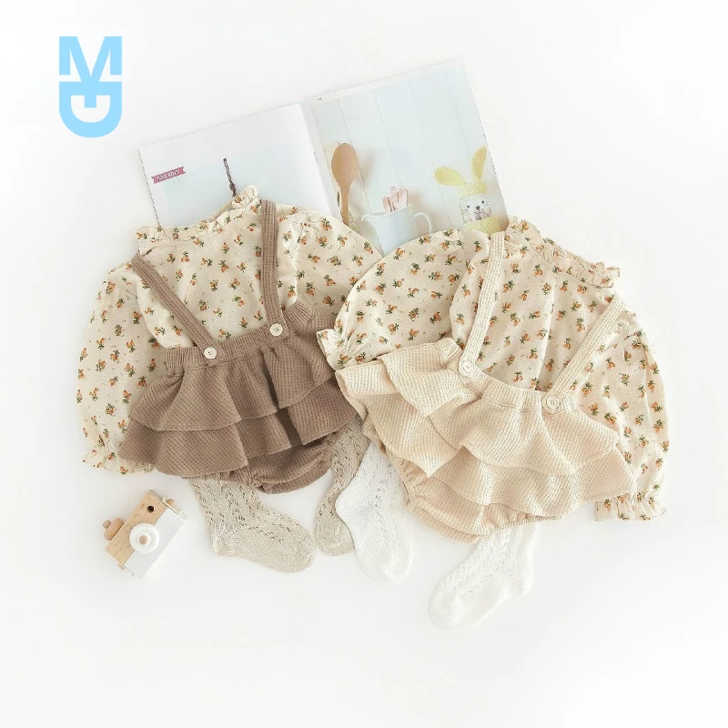 New Autumn Baby Girl Overall Shirt Set Baby One-Piece Suit Strap Outfits baby girl fall clothes set(no sock)
New Autumn Baby Girl Overall Shirt Set Baby One-Piece Suit Strap Outfits baby girl fall clothes set(no sock)