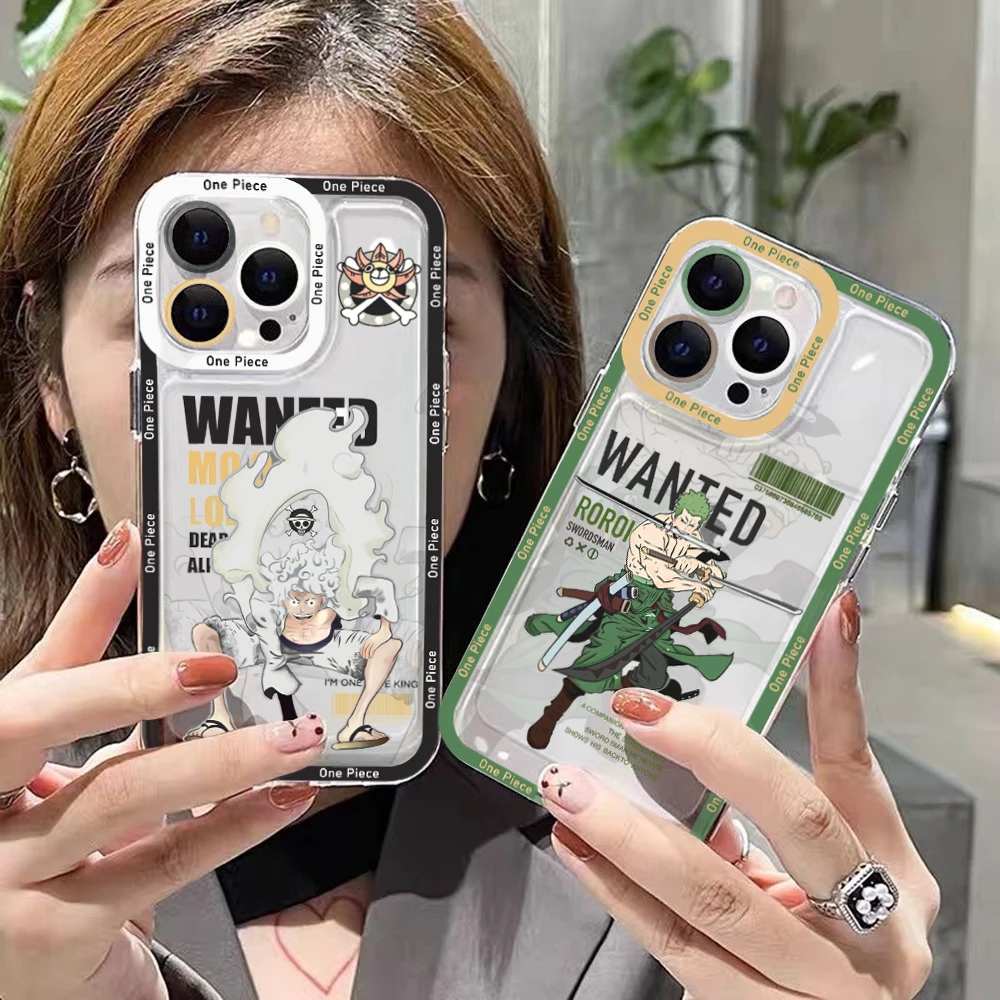 Anime Ones Pieces Luffies Transparent Phone Case For iPhone 14 13 12 11 Pro Max Mini X XR XS 7 8 Plus SE Soft Silicone Cover
Anime Ones Pieces Luffies Transparent Phone Case For iPhone 14 13 12 11 Pro Max Mini X XR XS 7 8 Plus SE Soft Silicone Cover