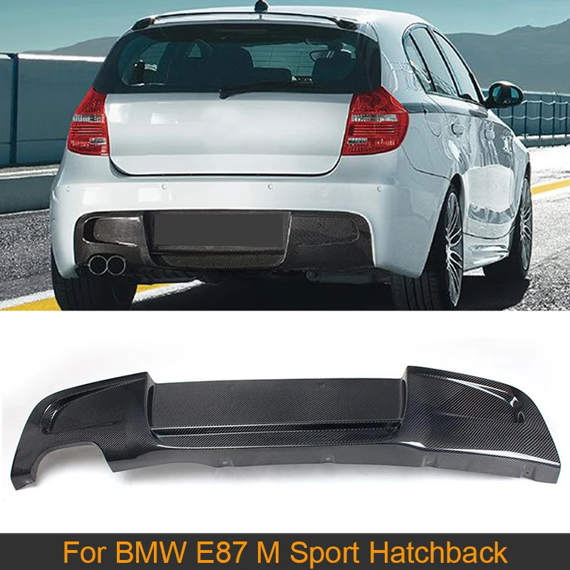 For F87 Carbon Fiber Rear Bumper Lip Spoiler Diffuser For BMW 1 Series E87 M Sport Hatchback 2007 - 2010 120i 130i Rear Diffuser 
For F87 Carbon Fiber Rear Bumper Lip Spoiler Diffuser For BMW 1 Series E87 M Sport Hatchback 2007 - 2010 120i 130i Rear Diffuser