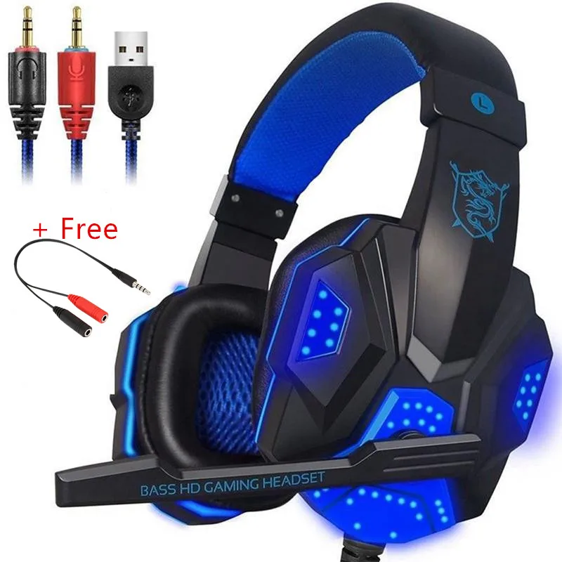 PC780 Gaming Headset Earphone Wired Gamer Headphone Stereo Sound Headsets with Mic LED light for Computer PC PS4 Gamer headset
PC780 Gaming Headset Earphone Wired Gamer Headphone Stereo Sound Headsets with Mic LED light for Computer PC PS4 Gamer headset