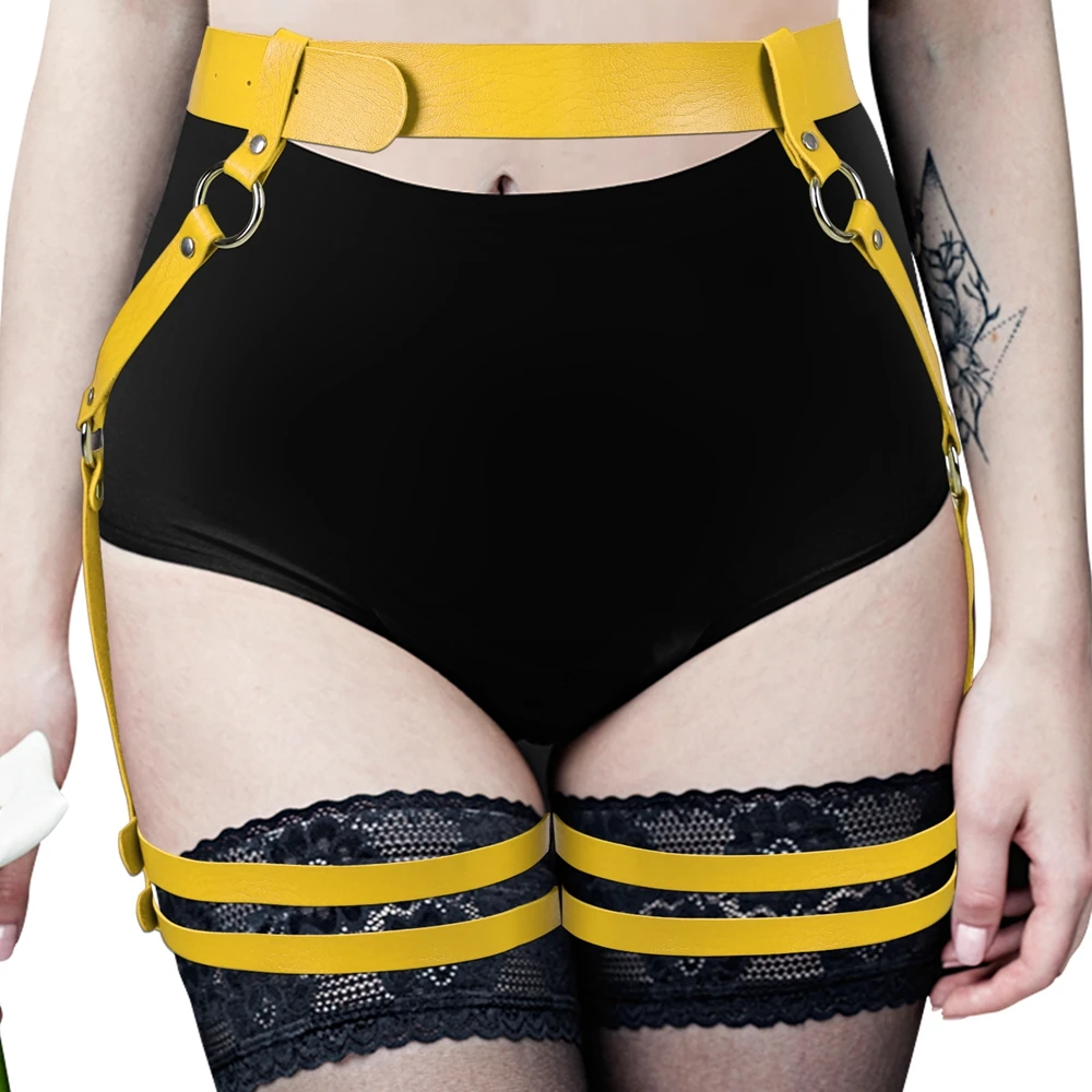 Harness Fashion Goth Harness Bra Sexy Lingerie Body Bondage Dance Rave Wear Cosplay Erotic Leather Gothic Stockings Garter Belt
Harness Fashion Goth Harness Bra Sexy Lingerie Body Bondage Dance Rave Wear Cosplay Erotic Leather Gothic Stockings Garter Belt