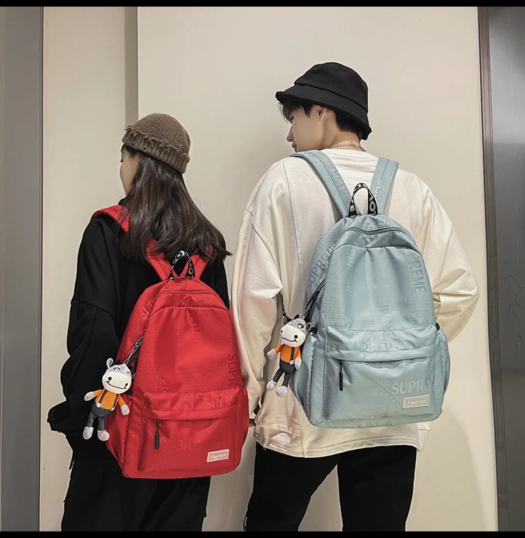 Casual Solid Color Women School Backpack for Girl Student Nylon Teenagers Men Unisex Multi-function Waterproof Mochilas Bagpack
Casual Solid Color Women School Backpack for Girl Student Nylon Teenagers Men Unisex Multi-function Waterproof Mochilas Bagpack