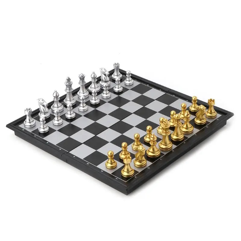 Portable Chess Folding Magnetic Plastic Chessboard Board Game For Kids And Adult Fast Reach
Portable Chess Folding Magnetic Plastic Chessboard Board Game For Kids And Adult Fast Reach