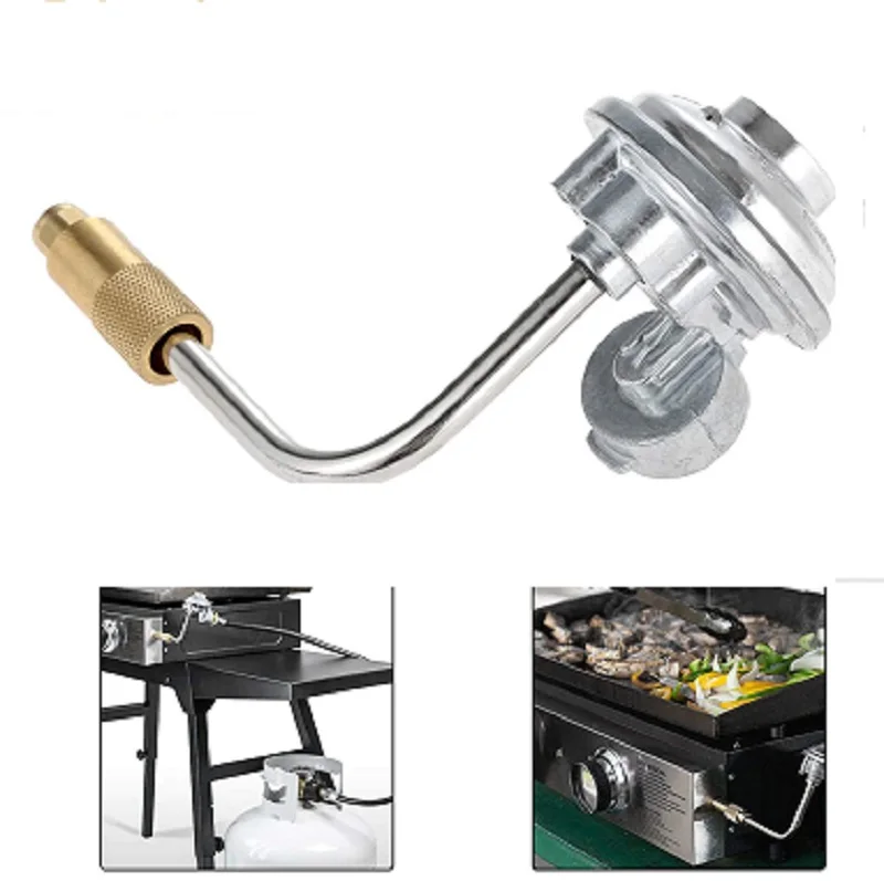 Gas Grill Regulator for Pit BOSS Griddles Low Pressure 1lb Propane Regulator for 17" and 22" Tabletop Griddle Grill
Gas Grill Regulator for Pit BOSS Griddles Low Pressure 1lb Propane Regulator for 17" and 22" Tabletop Griddle Grill