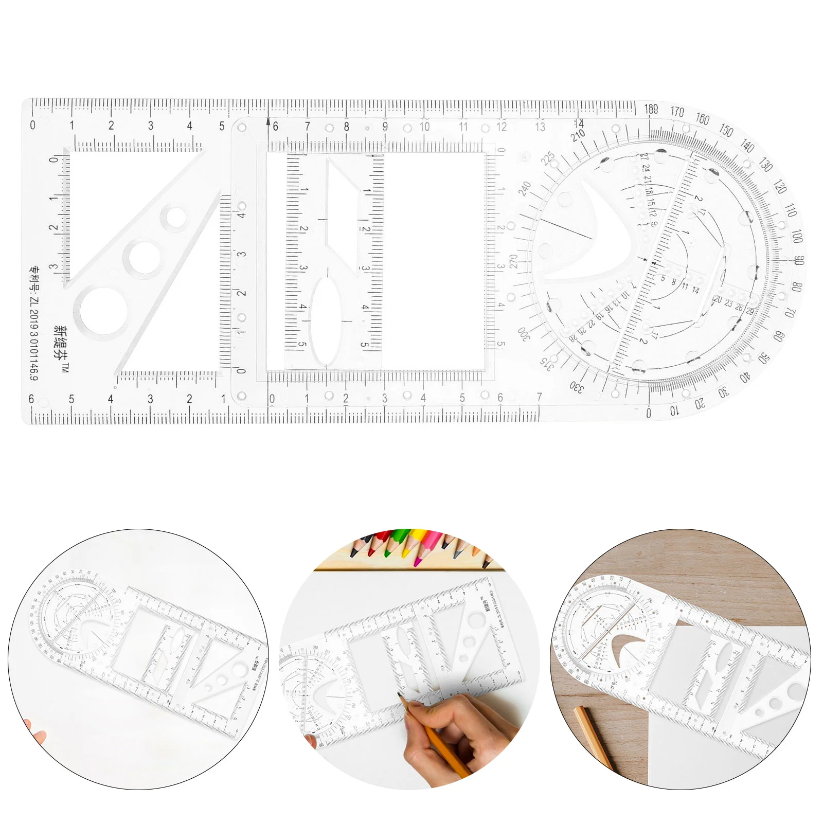 Ruler Clear Geometric Examination Drawing Draft School System Templates Plastic Student Use Rulers
Ruler Clear Geometric Examination Drawing Draft School System Templates Plastic Student Use Rulers