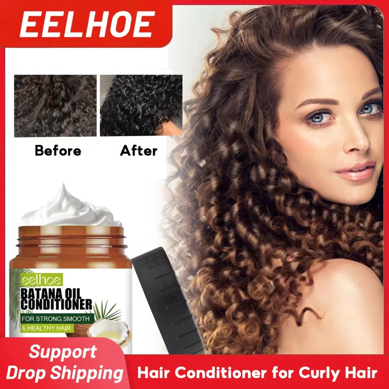 Hair Conditioner for Curly Hair Repair Damaged Hair Prevent Hair Loss Deeply Moisturizing Smoothing Soft Fluffy Hair Conditioner
Hair Conditioner for Curly Hair Repair Damaged Hair Prevent Hair Loss Deeply Moisturizing Smoothing Soft Fluffy Hair Conditioner