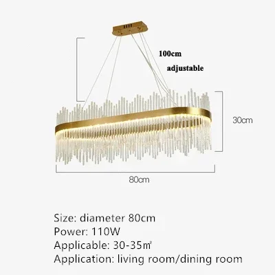 Подвесная люстра JIANKEXING хрустальная золотая
Подвесная люстра JIANKEXING хрустальная золотая