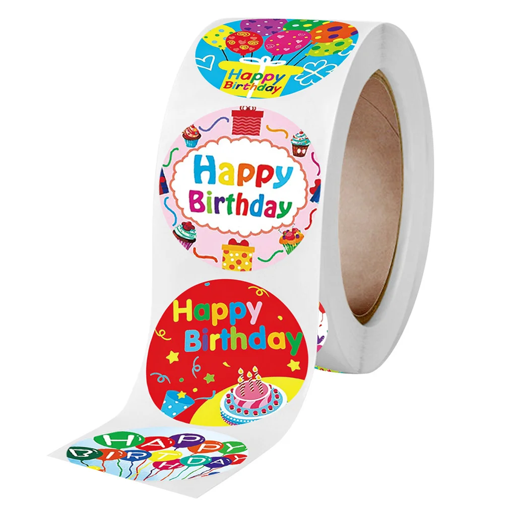 Sticker Birthday Stickers Gift Kids Babyshower Label Roll Favor Happy Labels Presents Wedding Badge Wrapping Seal Bag Paper
Sticker Birthday Stickers Gift Kids Babyshower Label Roll Favor Happy Labels Presents Wedding Badge Wrapping Seal Bag Paper