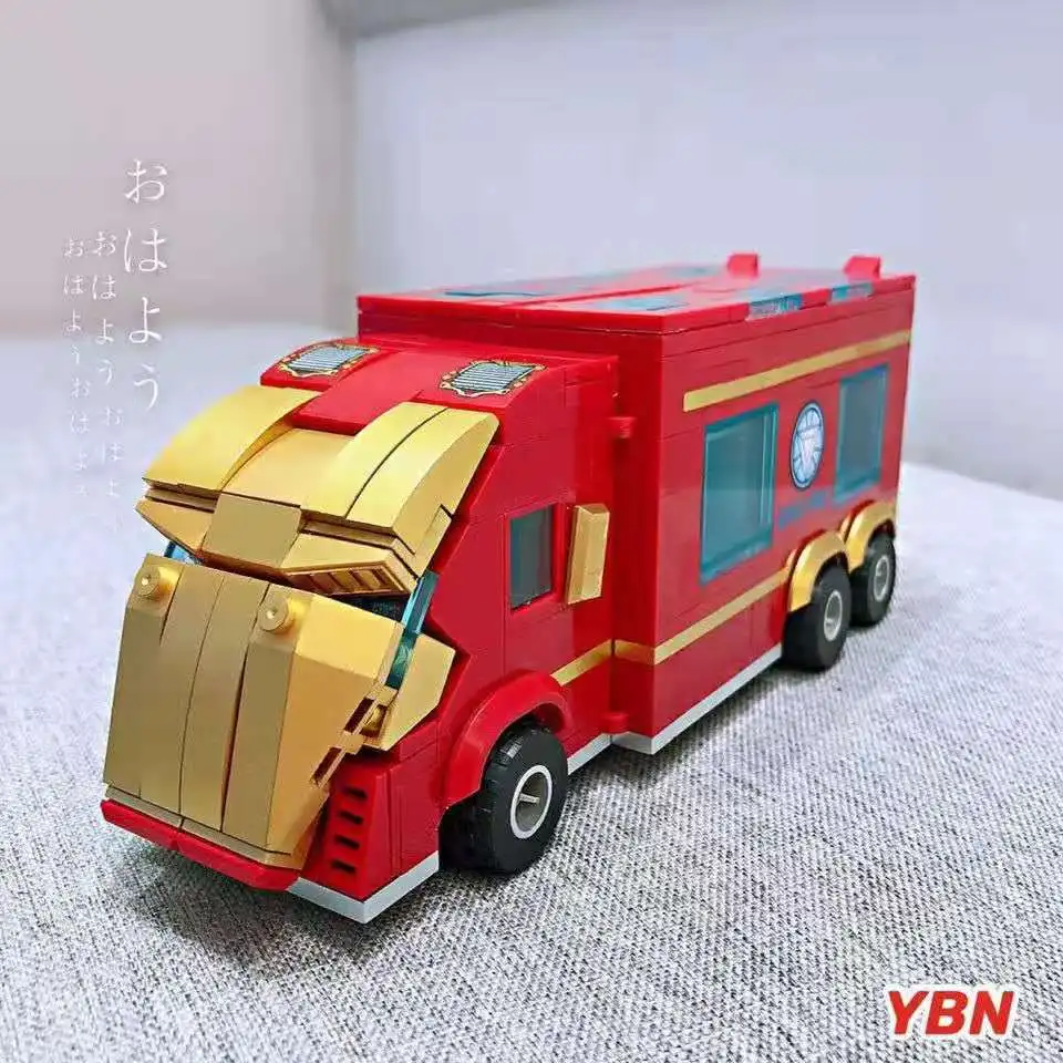 In Stock City Idea Deformation Container Truck 6 Hero Dolls Building Blocks Truck Model Children's Toys Christmas Birthday Gifts 
In Stock City Idea Deformation Container Truck 6 Hero Dolls Building Blocks Truck Model Children's Toys Christmas Birthday Gifts