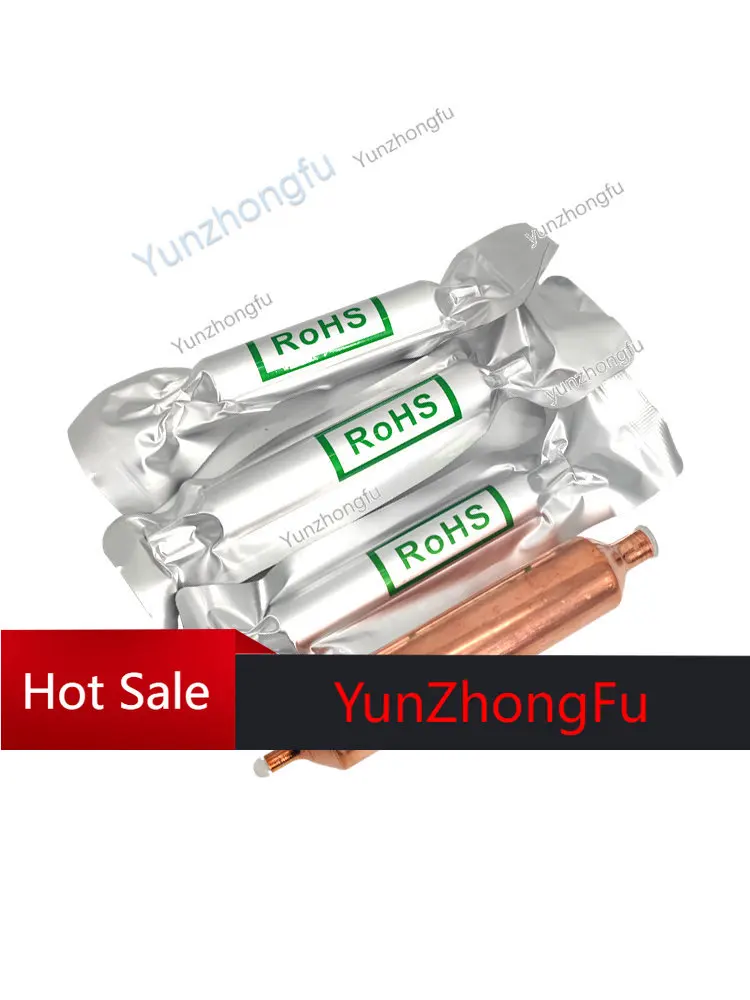 Refrigerator Filter Freezer Three Flower Drying Filter Universal 10 Pack 16mm19mm Single Copper Tube Bold Lengthened
Refrigerator Filter Freezer Three Flower Drying Filter Universal 10 Pack 16mm19mm Single Copper Tube Bold Lengthened