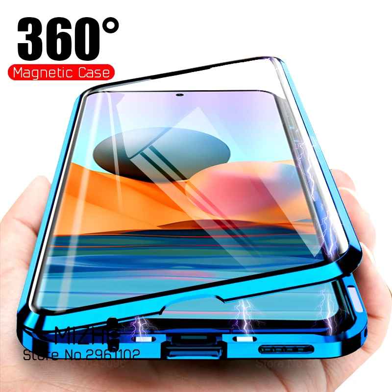 Чехол для Xiaomi Redmi Note 10 Pro, 360 дюйма, Магнитный флип-чехол для телефона Redmy Note10, 4G, 10Pro, 10s, двухсторонний стеклянный защитный чехол
Чехол для Xiaomi Redmi Note 10 Pro, 360 дюйма, Магнитный флип-чехол для телефона Redmy Note10, 4G, 10Pro, 10s, двухсторонний стеклянный защитный чехол