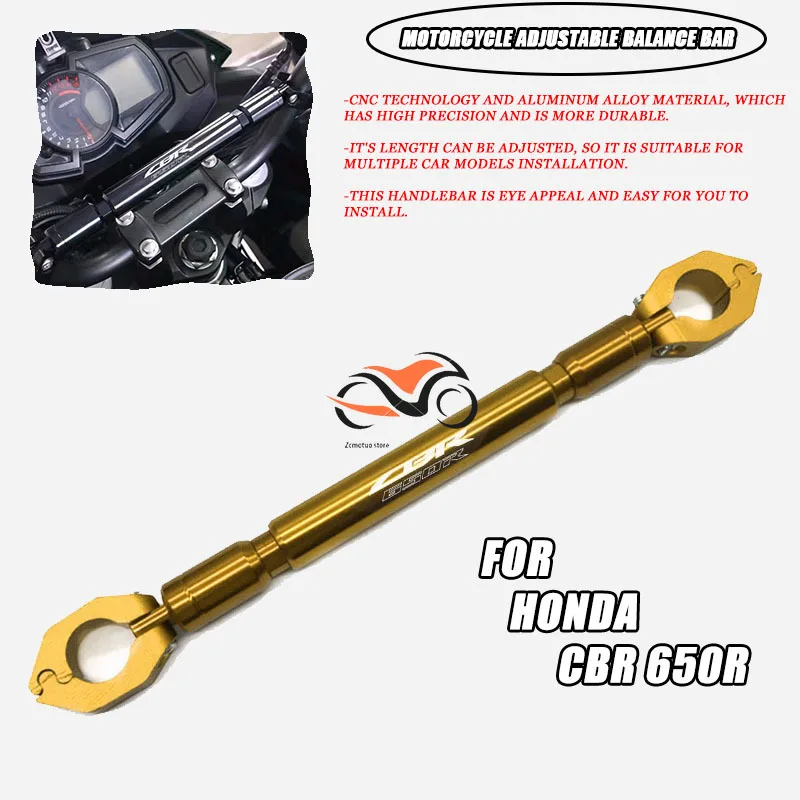 FOR HONDA CBR650R CBR 650 R Motorcycle Balance Bar 22mm CNC Aluminum Crossbar Extended Motorbike Reinforce Lever Accessories
FOR HONDA CBR650R CBR 650 R Motorcycle Balance Bar 22mm CNC Aluminum Crossbar Extended Motorbike Reinforce Lever Accessories