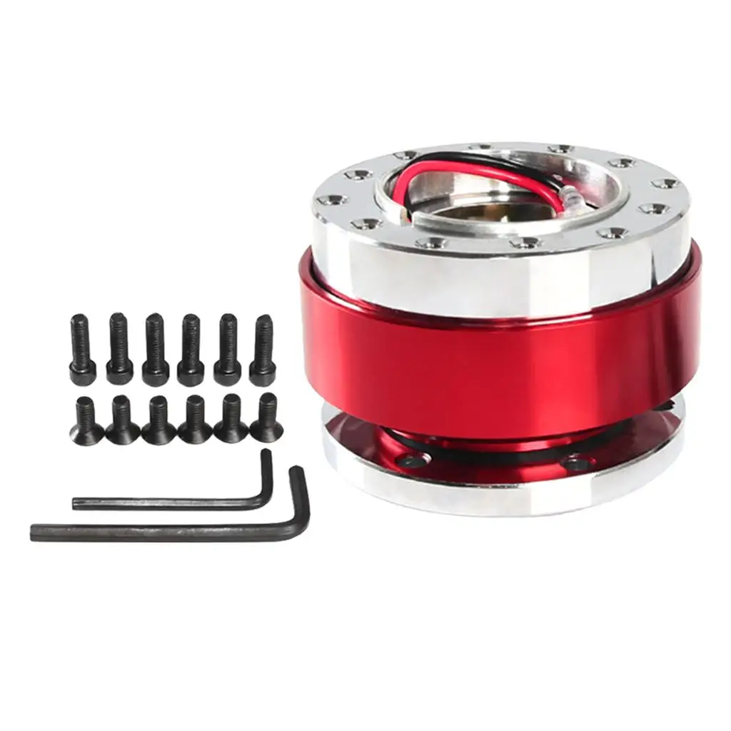Racing Hub Adapter with Accessories For 6-hole Steering Wheel, Easy Installation 
Racing Hub Adapter with Accessories For 6-hole Steering Wheel, Easy Installation