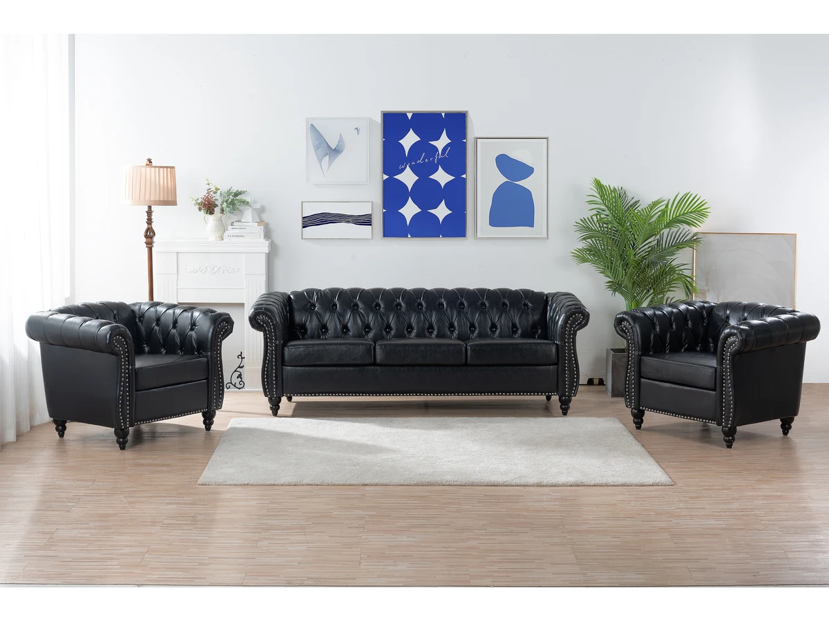 3 piece living room set living room sofa set 84‘’ Flared Arm Sofa with Reversible Cushions classic modern furniture
3 piece living room set living room sofa set 84‘’ Flared Arm Sofa with Reversible Cushions classic modern furniture
