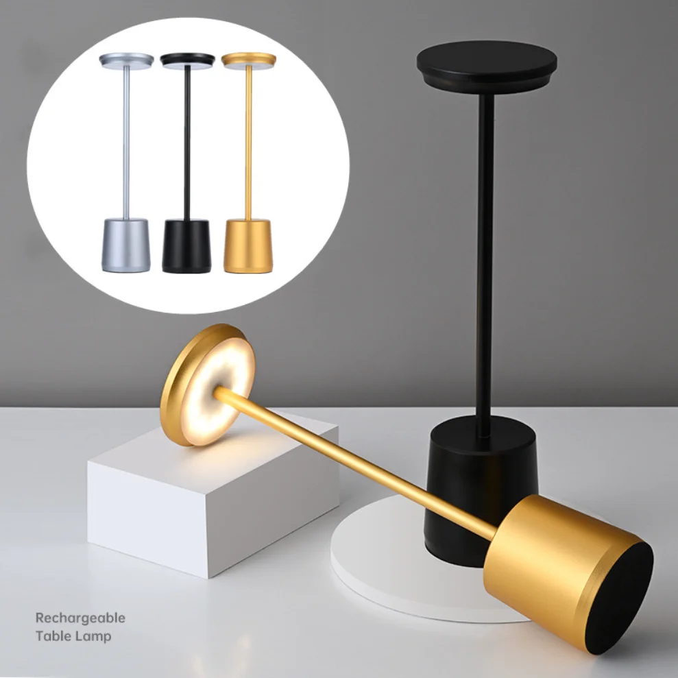 LDHLM Rechargeable Table Lamp LED Touch Sensor Desktop Night Light Wireless Reading Lamp For Restaurant Bar Bedroom Decor Light
LDHLM Rechargeable Table Lamp LED Touch Sensor Desktop Night Light Wireless Reading Lamp For Restaurant Bar Bedroom Decor Light