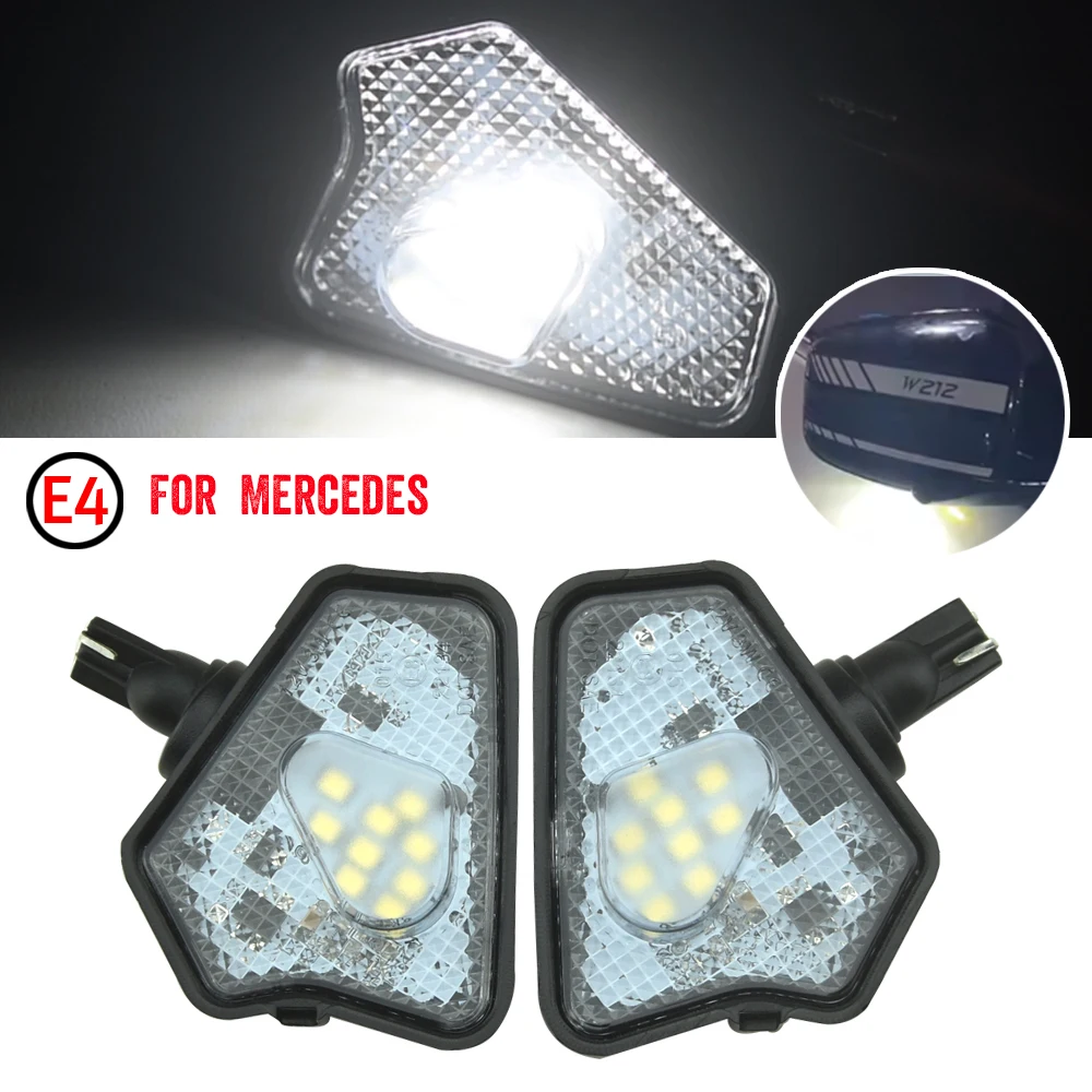Пара/комплект CANbus Led под боковым зеркалом для Mercedes Benz A B C E CLA GLA GLK S Class W176 W204 W212 W246 X164 Белый
Пара/комплект CANbus Led под боковым зеркалом для Mercedes Benz A B C E CLA GLA GLK S Class W176 W204 W212 W246 X164 Белый