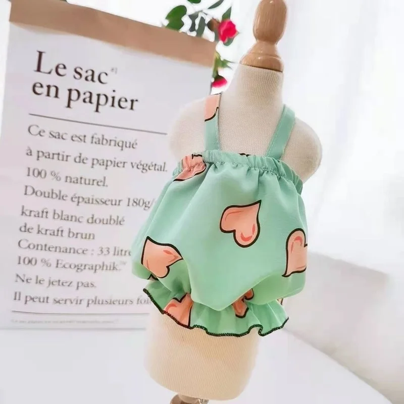 Dog Clothes Heart Pet Clothing for Dogs Super Small Cute Dress Cartoon Print Puppy Spring Summer Colorful Girl Ropa Para Perro
Dog Clothes Heart Pet Clothing for Dogs Super Small Cute Dress Cartoon Print Puppy Spring Summer Colorful Girl Ropa Para Perro
