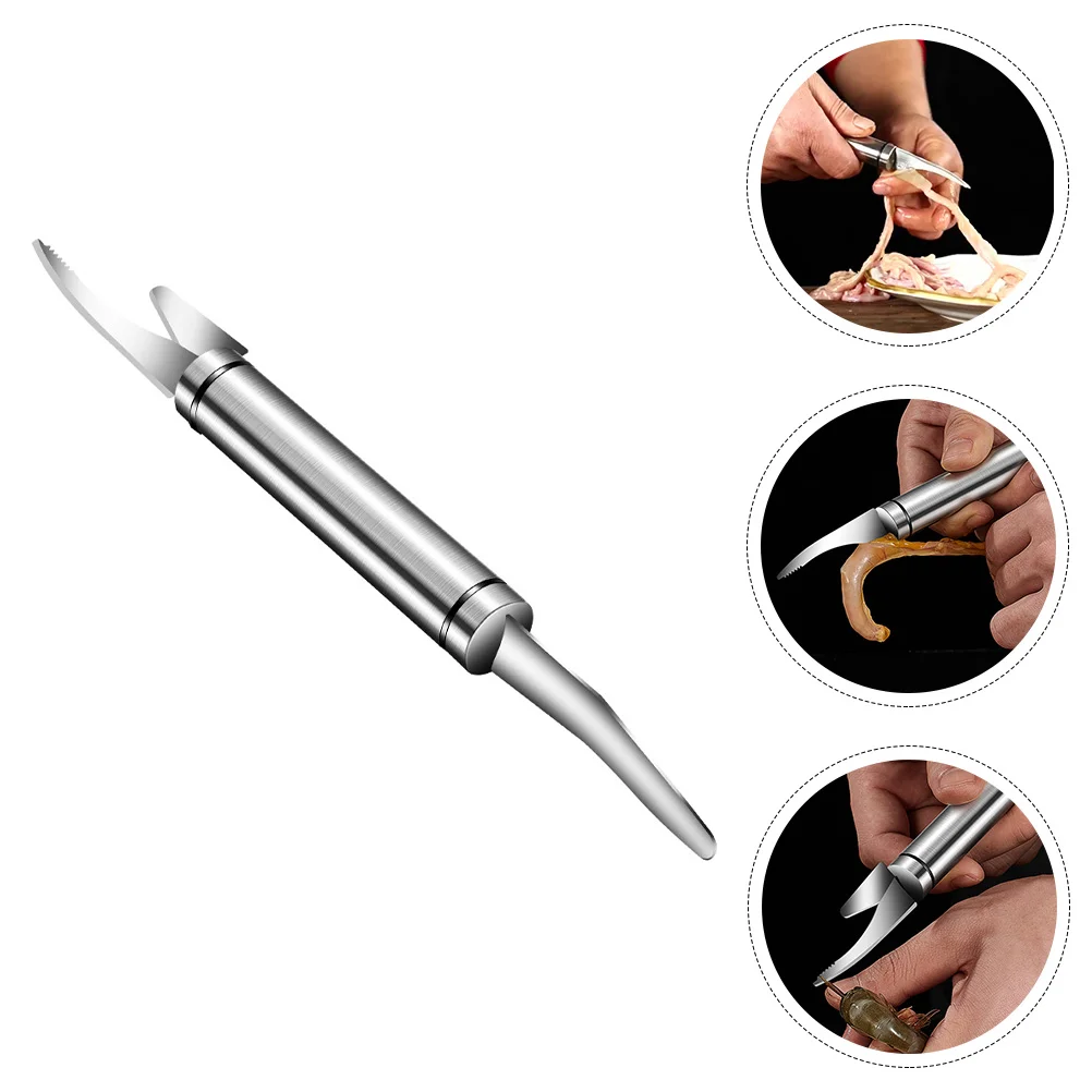 Shrimp Line Tool Cleanerpeeler Deveiner Fish Mawmultifunctional Seafood Remover Toolscleaning Prawn Multipurposepeeling Kitchen 
Shrimp Line Tool Cleanerpeeler Deveiner Fish Mawmultifunctional Seafood Remover Toolscleaning Prawn Multipurposepeeling Kitchen