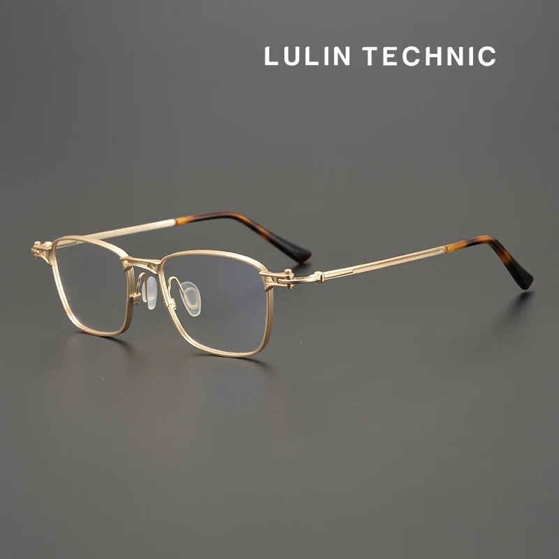 Vintage Pure Titanium Eyeglasses Frame Men Square Luxury Retro Optical Glasses Prescription Frame Women Myopia Eyewear
Vintage Pure Titanium Eyeglasses Frame Men Square Luxury Retro Optical Glasses Prescription Frame Women Myopia Eyewear