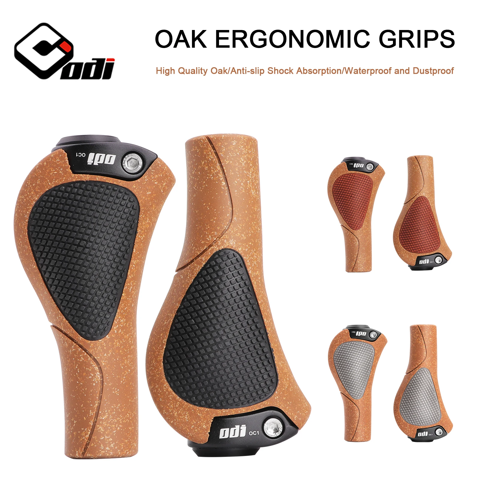 ODI OC1 Bicycle Ergonomic Oak Grips MTB Large Pad Bike Handlebar Cover Anti-Slip Grips Cycling Rubber Ball Handle Accessories
ODI OC1 Bicycle Ergonomic Oak Grips MTB Large Pad Bike Handlebar Cover Anti-Slip Grips Cycling Rubber Ball Handle Accessories