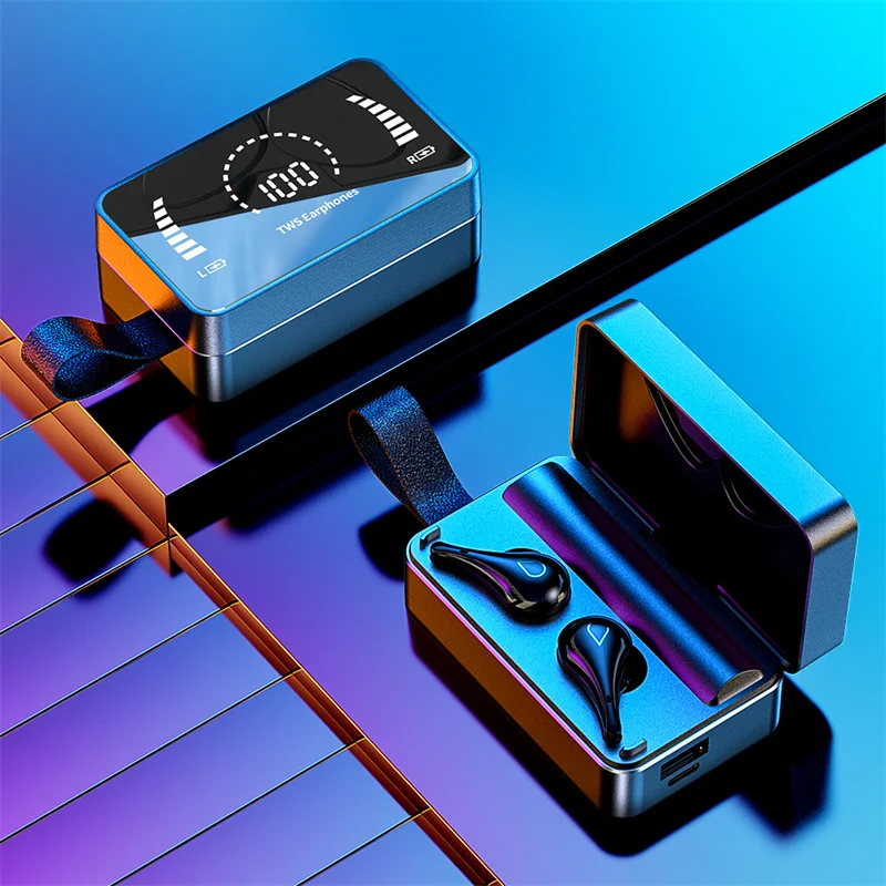 TWS Bluetooth 5.0 Headphones Wireless Earbuds Sport Earbuds Headset With Mic Charging Box Headphones for All Smartphones
TWS Bluetooth 5.0 Headphones Wireless Earbuds Sport Earbuds Headset With Mic Charging Box Headphones for All Smartphones