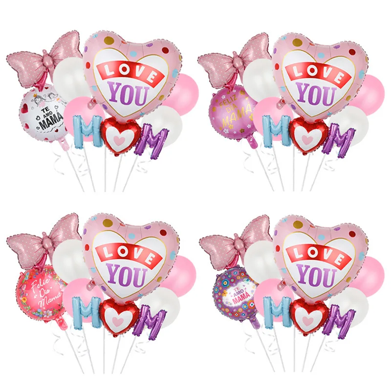 1 Set Spanish Mother's Day Foil Balloons Love Mom Bow Balloon Happy Mother‘s Day Father's Day Party Decorations Helium Globals
1 Set Spanish Mother's Day Foil Balloons Love Mom Bow Balloon Happy Mother‘s Day Father's Day Party Decorations Helium Globals