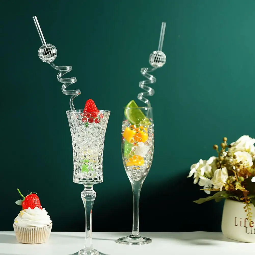 10/24pcs Disco Ball Drink Stirrers Plastic Mini Disco Tumbler Top Bar Stirrers Ball Agitator Home Stir Bartender Stick Cock
10/24pcs Disco Ball Drink Stirrers Plastic Mini Disco Tumbler Top Bar Stirrers Ball Agitator Home Stir Bartender Stick Cock