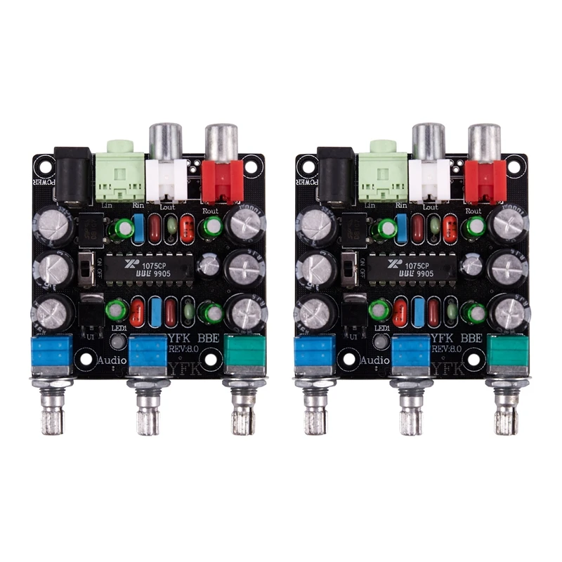 2X Exciter Sound BBE Circuit XR1075 BBE Exciter High Resolution Single Power Supply
2X Exciter Sound BBE Circuit XR1075 BBE Exciter High Resolution Single Power Supply