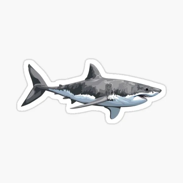 Great White Shark 5PCS Stickers for Funny Cartoon Home Bumper Window Wall Luggage Living Room Room Water Bottles Print
Great White Shark 5PCS Stickers for Funny Cartoon Home Bumper Window Wall Luggage Living Room Room Water Bottles Print