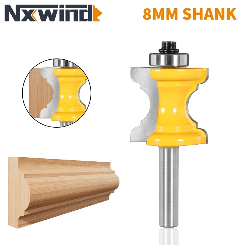 Концевая фреза с хвостовиком 8 мм, 1 шт. 
Концевая фреза с хвостовиком 8 мм, 1 шт.