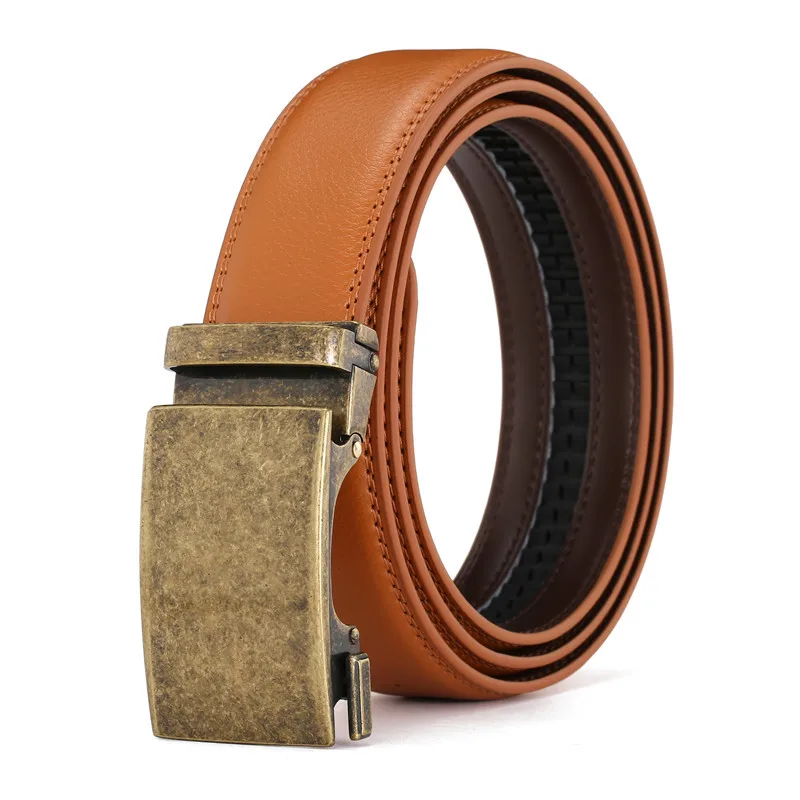 Men's Business Belt Metal Vintage Automatic Buckle 3.5cm Width Colorful Belts For Men Male Genuine Leather Cowhide High Quality
Men's Business Belt Metal Vintage Automatic Buckle 3.5cm Width Colorful Belts For Men Male Genuine Leather Cowhide High Quality