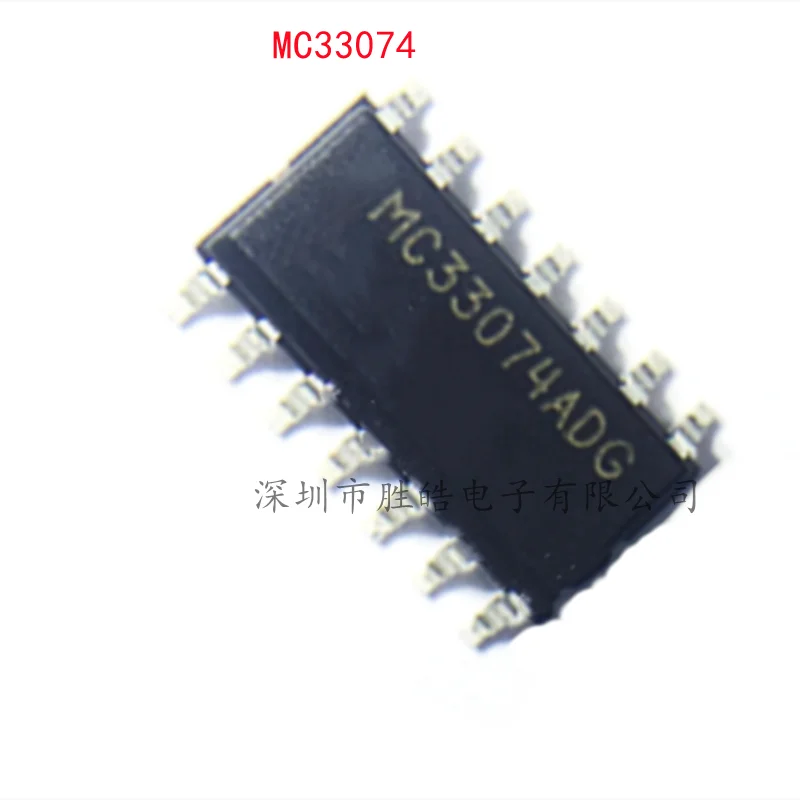 (10PCS) NEW MC33074ADR2G MC33074DR2G MC33074ADG MC33074 SOP-14 Integrated Circuit
(10PCS) NEW MC33074ADR2G MC33074DR2G MC33074ADG MC33074 SOP-14 Integrated Circuit