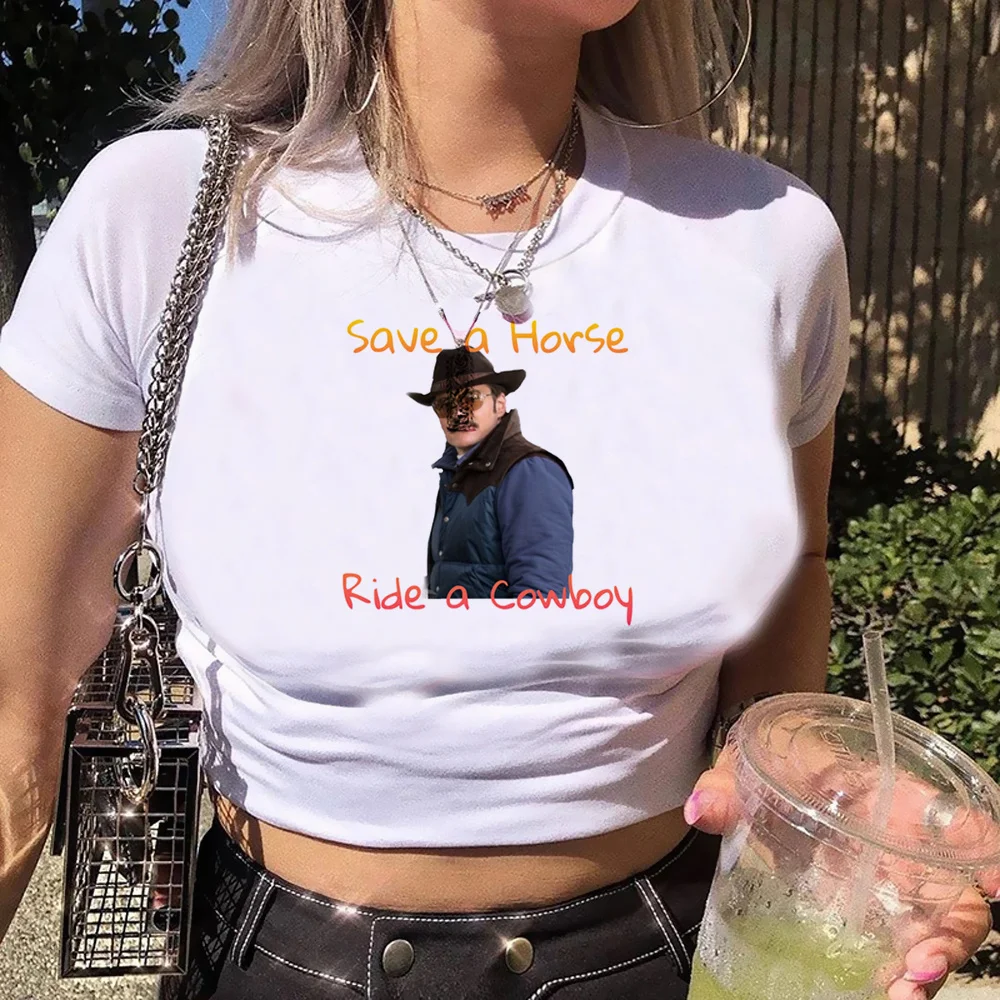 Женский укороченный топ с принтом Педро Паскаль
Женский укороченный топ с принтом Педро Паскаль