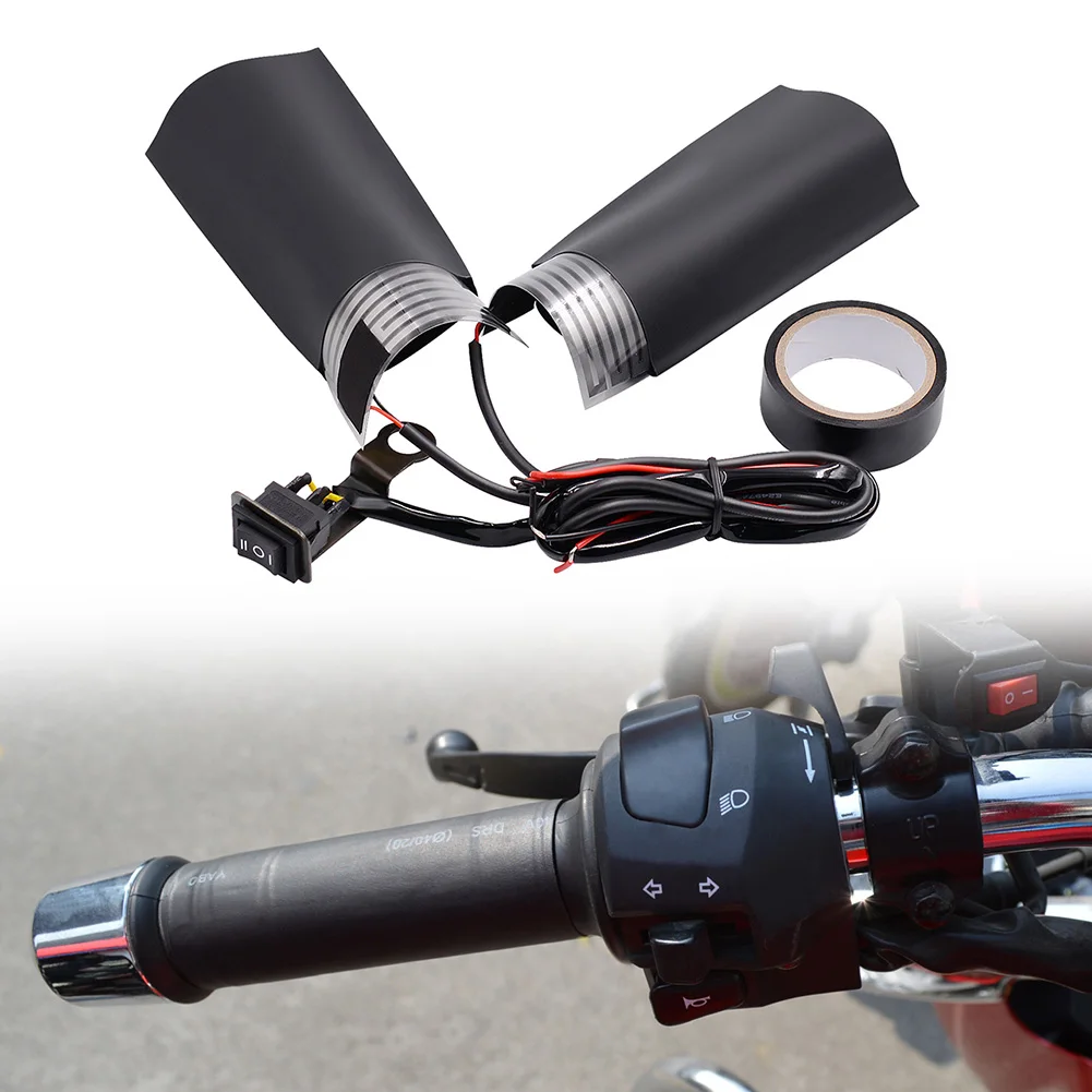 Motorcycle Heated Grips Pad Handlebar Warm Cover Heater Hot Sale 12V Universal Motorcycle ATV Heated Hand Grips Accessories
Motorcycle Heated Grips Pad Handlebar Warm Cover Heater Hot Sale 12V Universal Motorcycle ATV Heated Hand Grips Accessories
