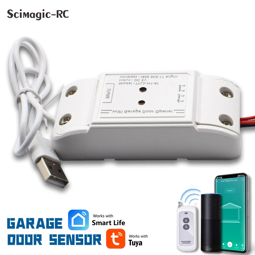 Новый Tuya Smart Беспроводной Датчик Гараж Дверь Открывания Wifi RF Переключатель 433MHz Дистанционное Управление Работа с Google Home Alexa голосовое управ...
Новый Tuya Smart Беспроводной Датчик Гараж Дверь Открывания Wifi RF Переключатель 433MHz Дистанционное Управление Работа с Google Home Alexa голосовое управ...