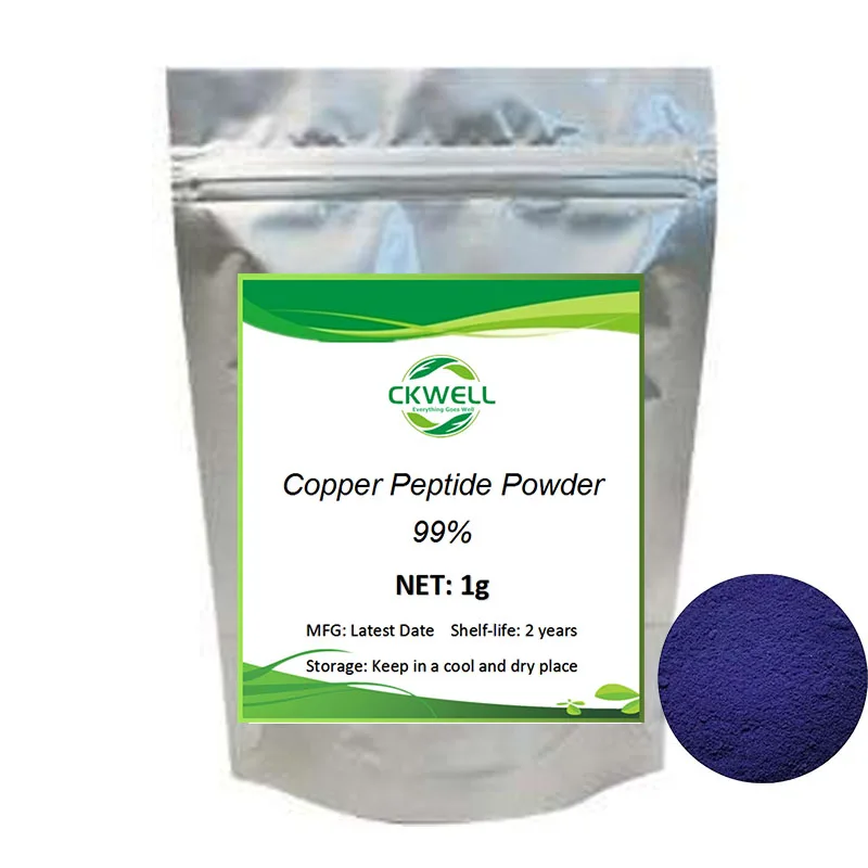 Copper Peptide Powder GHK-Cu Improves Skin Elasticity And Delays Aging Glycyl-L-Histidyl-L-Lysine Free Shipping
Copper Peptide Powder GHK-Cu Improves Skin Elasticity And Delays Aging Glycyl-L-Histidyl-L-Lysine Free Shipping